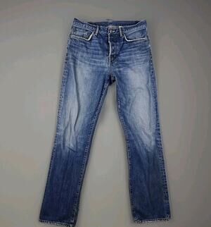 Martin Osa Mens Jeans 33x34 Blue USA Baggy 90s Hiphop Skater Y2k Rare Vintage